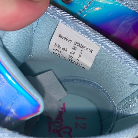 Jojo Siwa Galactic Iridescent High Top Sneakers - Picture 5 of 7